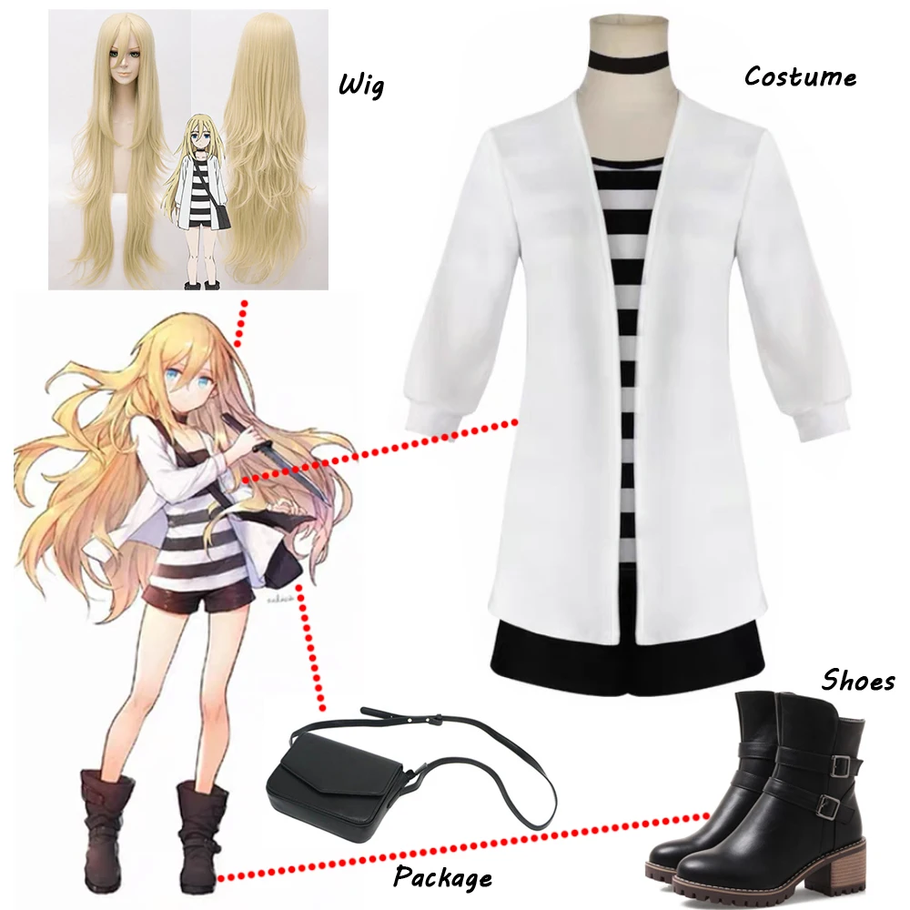 Anime Angels Of Death Rachel Gardner Costumi Cosplay Rachel Gardner Daily Full Jacket T-Shirt Halloween Carnival Custom Made