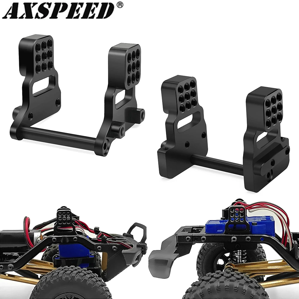 

AXSPEED 4 шт. металлические строительные столбы для 1/18 RC Crawler TRX4M Бронко защитные обновленные детали