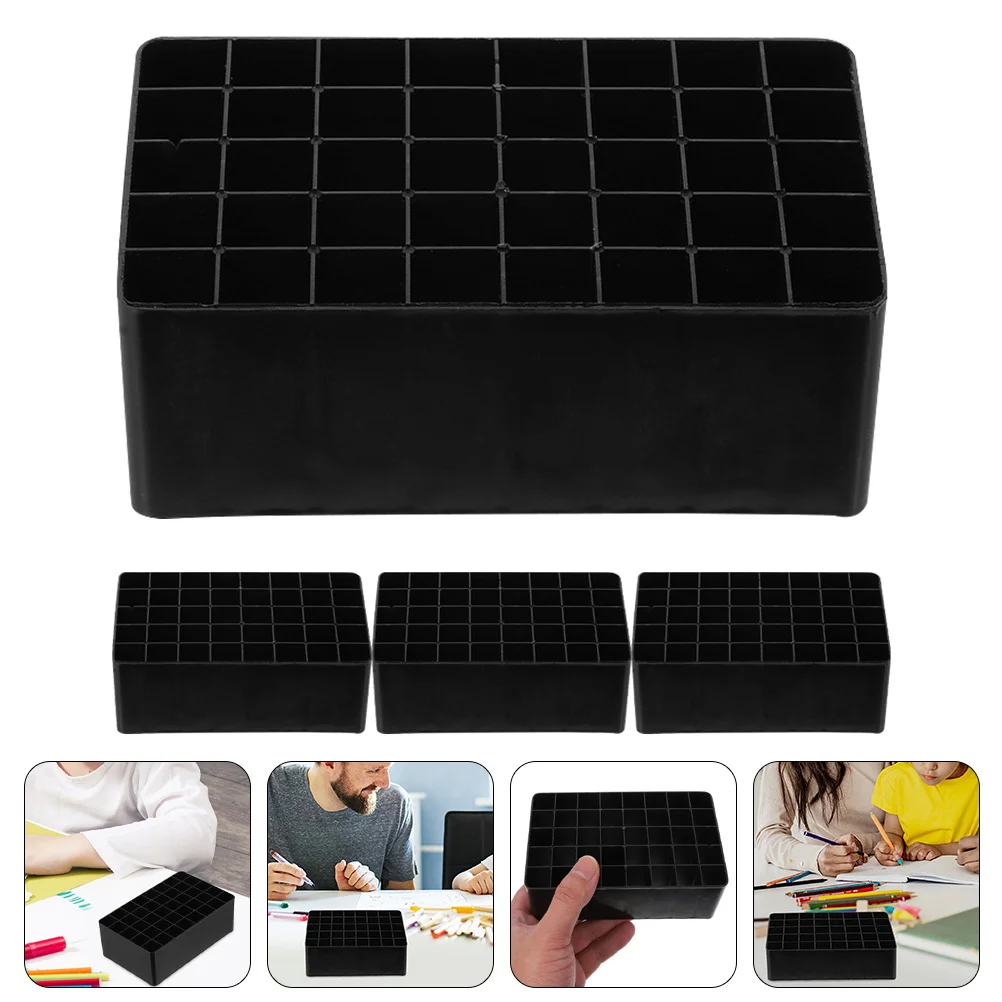 

4 Pcs Marker Base Pen Stand Holder for School Decorative Multifunctional Sorting Pp Table Storage