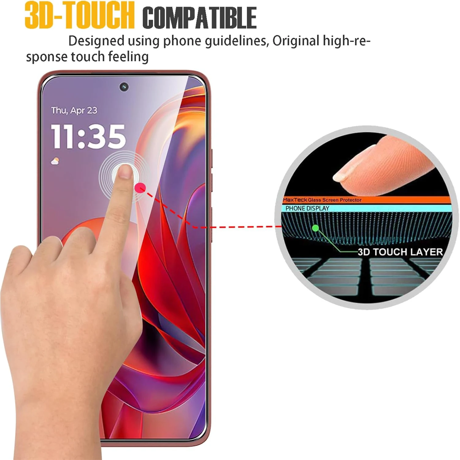 Pack of Tempered Glass Screen Protectors
