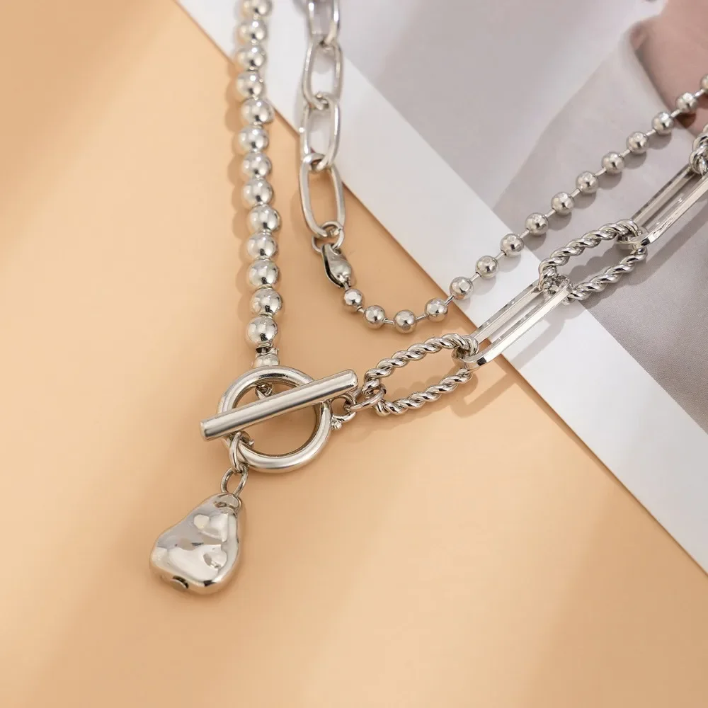Elegante collana a catena di perle di simulazione multistrato per le donne Regalo di festa di gioielli con colletto girocollo moda matrimonio vintage – acquista a prezzi convenienti sul marketplace