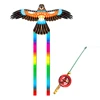 Fishing Rod Dynamic Wing Kites for Garden Funny Dynamic Bird Kites Party Supply 5