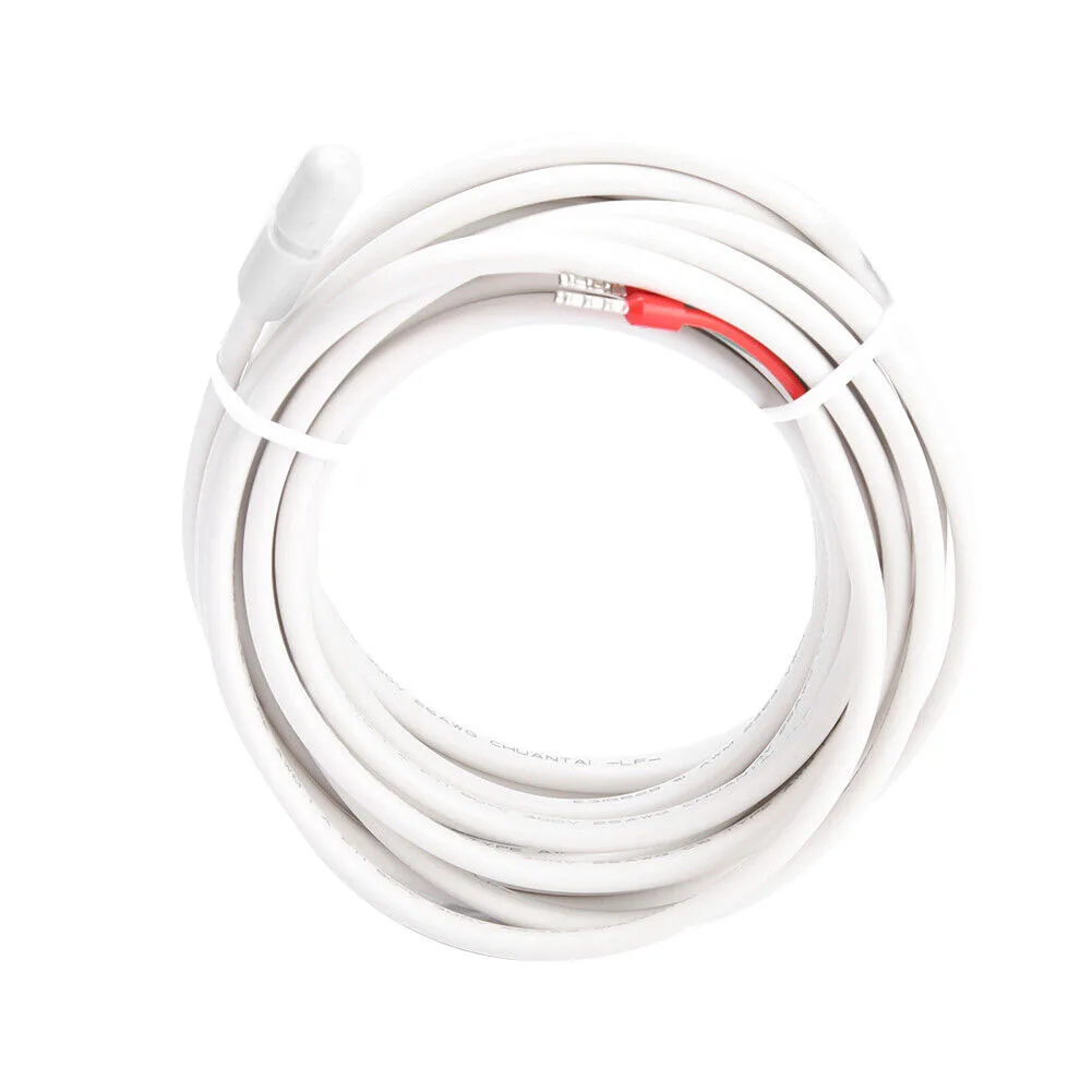 

Thermostat Sensor Cable Floor Heating Hermostat Sensor Probe 300CM Heating Probe Floor Rubber Sensor External White