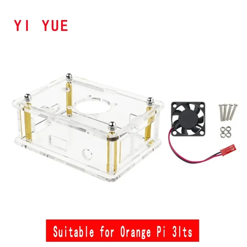 Orange Pi Case Transparent Acrylic Shell Box Protect Enclosure For Orange Pi 3 LTS orange pi case
