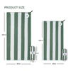 Striped microfiber beach towel with bright colors, super absorbent and soft, fast dry and ultra light, for camping 3