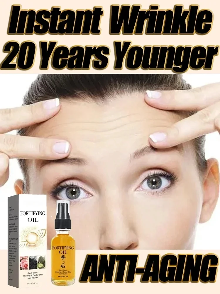 Restore Delicate Skin Reduce Wrinkles Hyaluronic Acid Forehead Fine Lines Lifting Facial Serum Skin Care Beauty