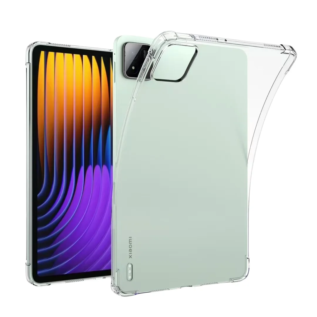Xiaomi Pad 7 8GB + 128GB 純正カバーセット For XiaoMi Pad 7 11.2 inch Airbags Soft TPU Case Clear Cover
