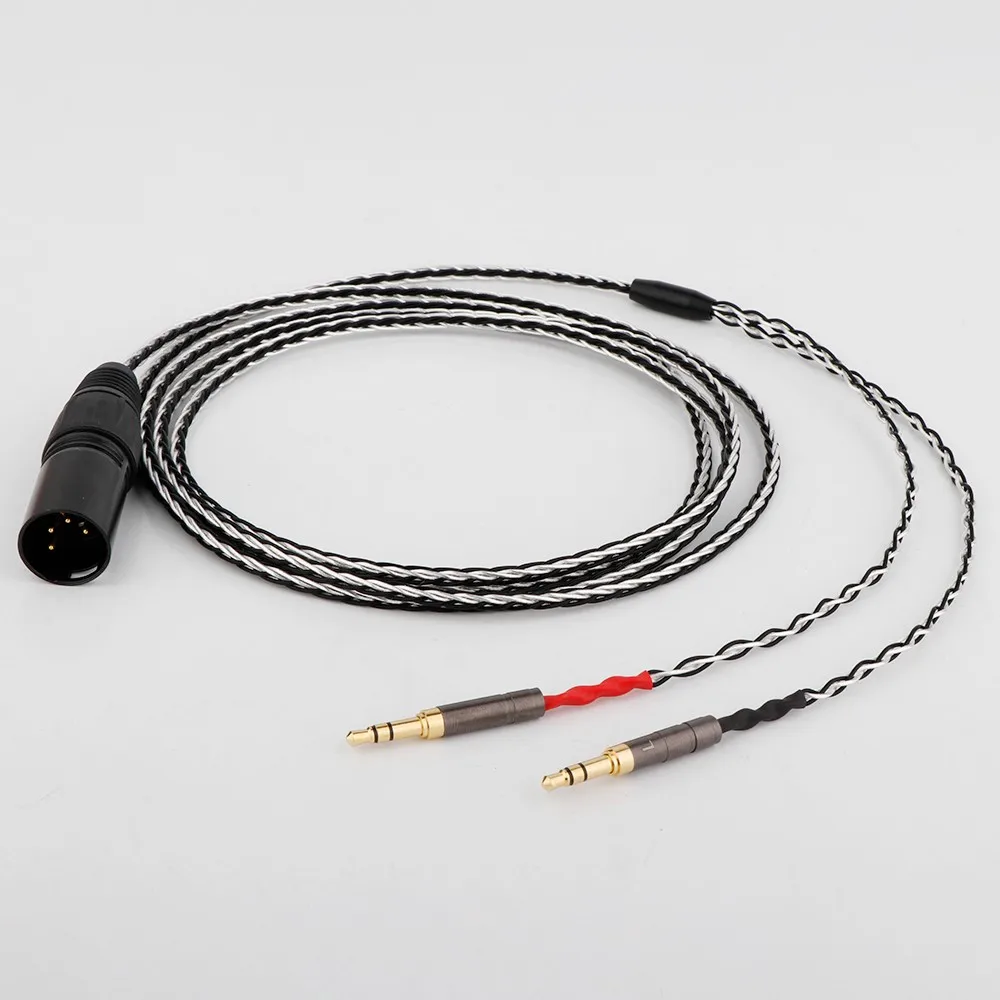 Cavo Auricolare Occ 8Core Per Denon Ah-D600 D7100 Hifiman Fullara Ananda He1000Se He6Se Deva He400Se Arya Edizione He-35X Xs