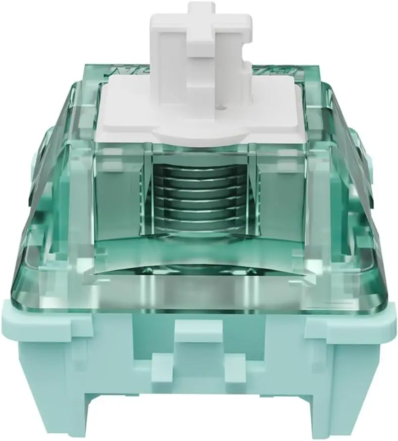 Interruptores de teclado GATERON Magnetic Jade Pro, interruptores de llave de resorte más largos de 20 mm de configuración libre prelubricados de fábrica lineal