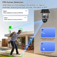 V380 Dual-Lens 4G Solar Security Camera – 8MP 4K Night Vision, PIR Human Detection, Waterproof CCTV Monitor 5