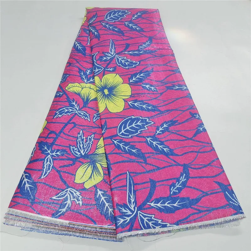 African Jacquard Lace Fabric High Quality Fabric Nigerian Organza Fabrics For Woman Wedding Sewing 5 Yards.  02