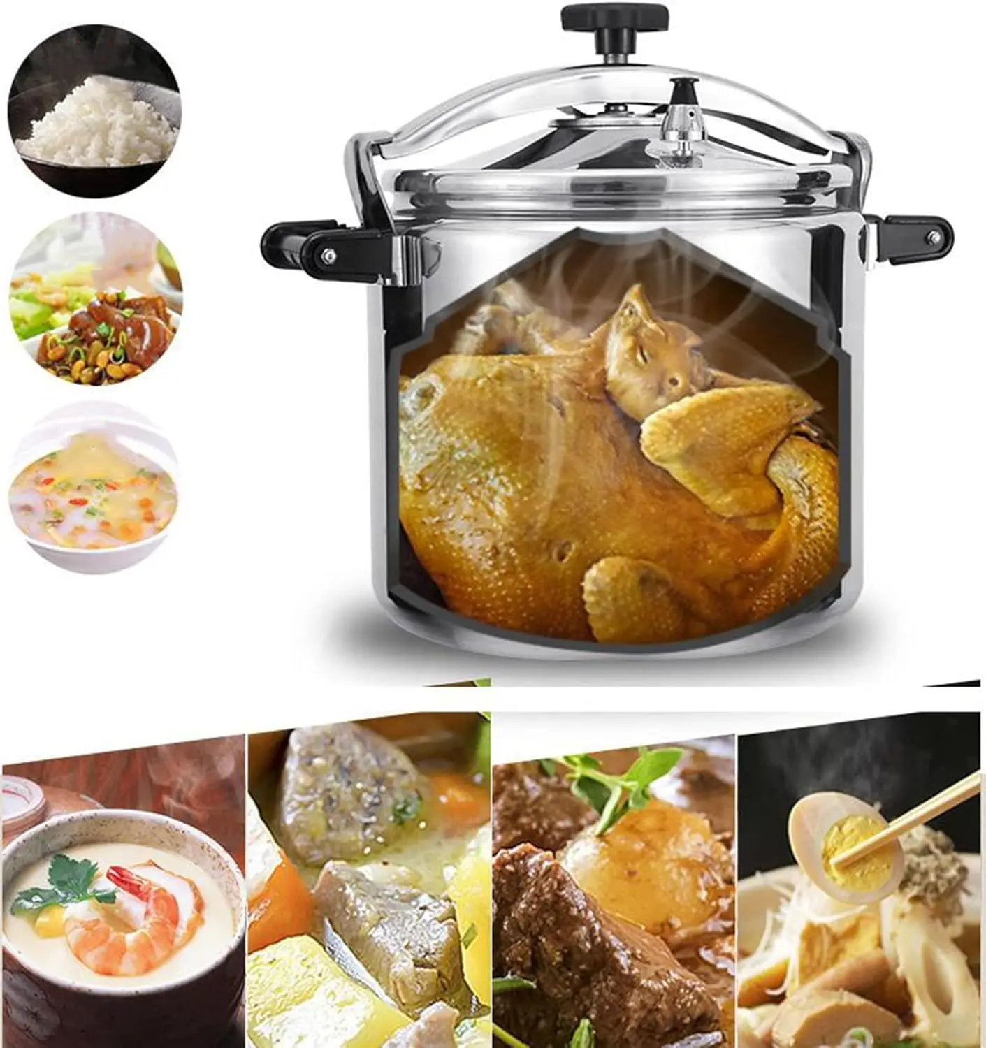 pressure cooker,multi explosion proof large steamer ,large capacities