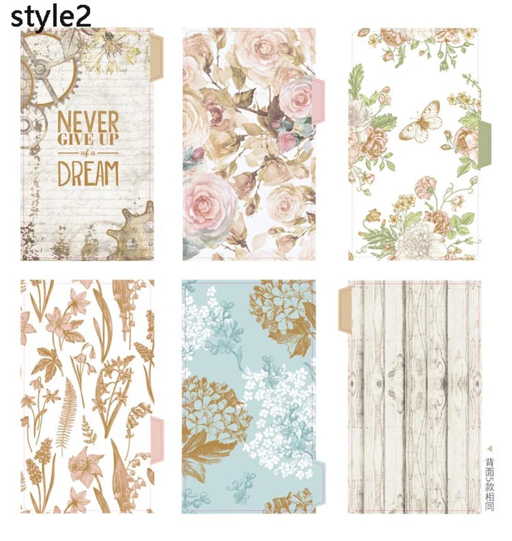Loose Leaf Spiral Notebook Refill with Mixed Layouts