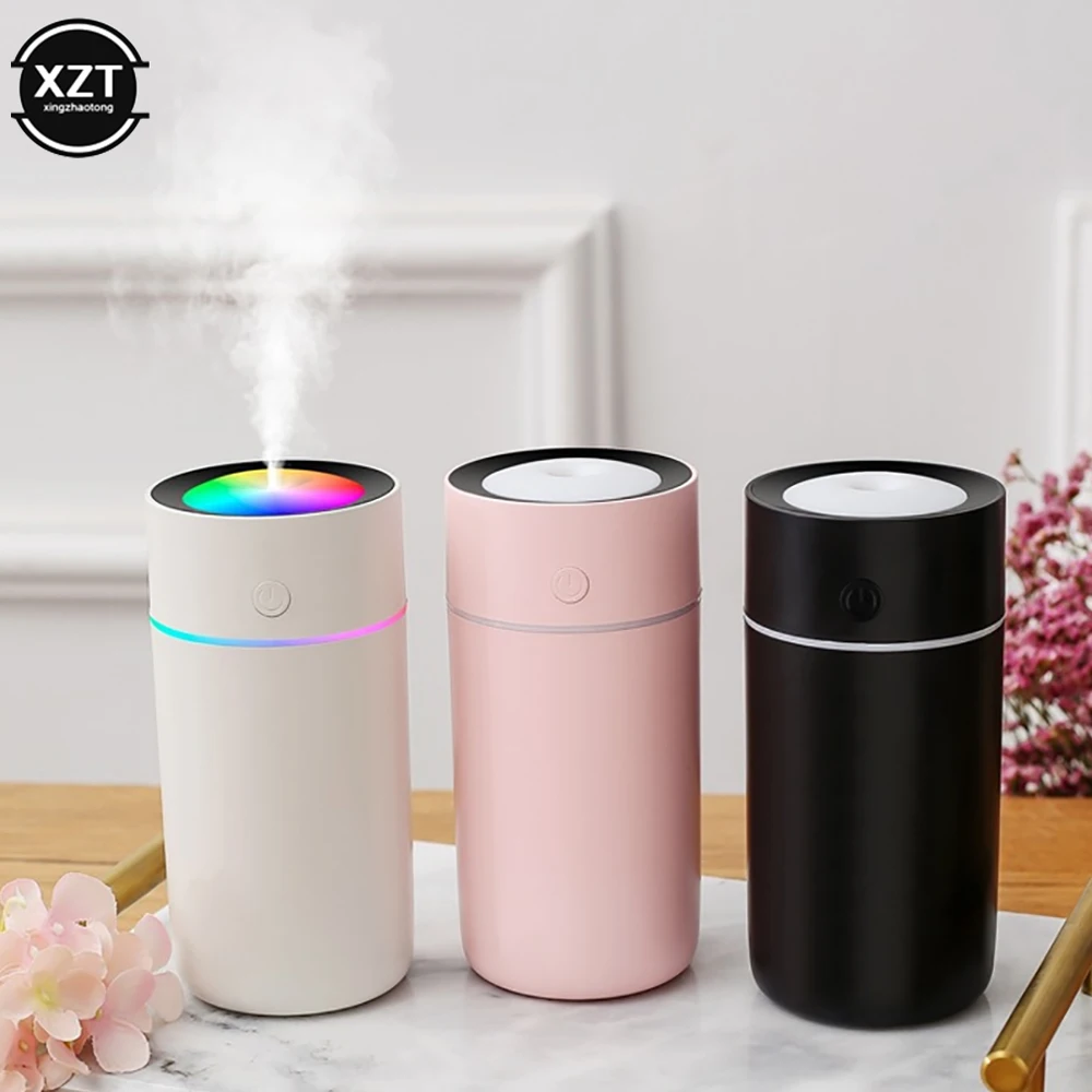 Air Humidifier air humidifier air freshener Air Freshener Oil Diffuser Usb MINI 320ML Ultrasonic Romantic Light Mist Maker Purifier Aromatherapy for Home Car