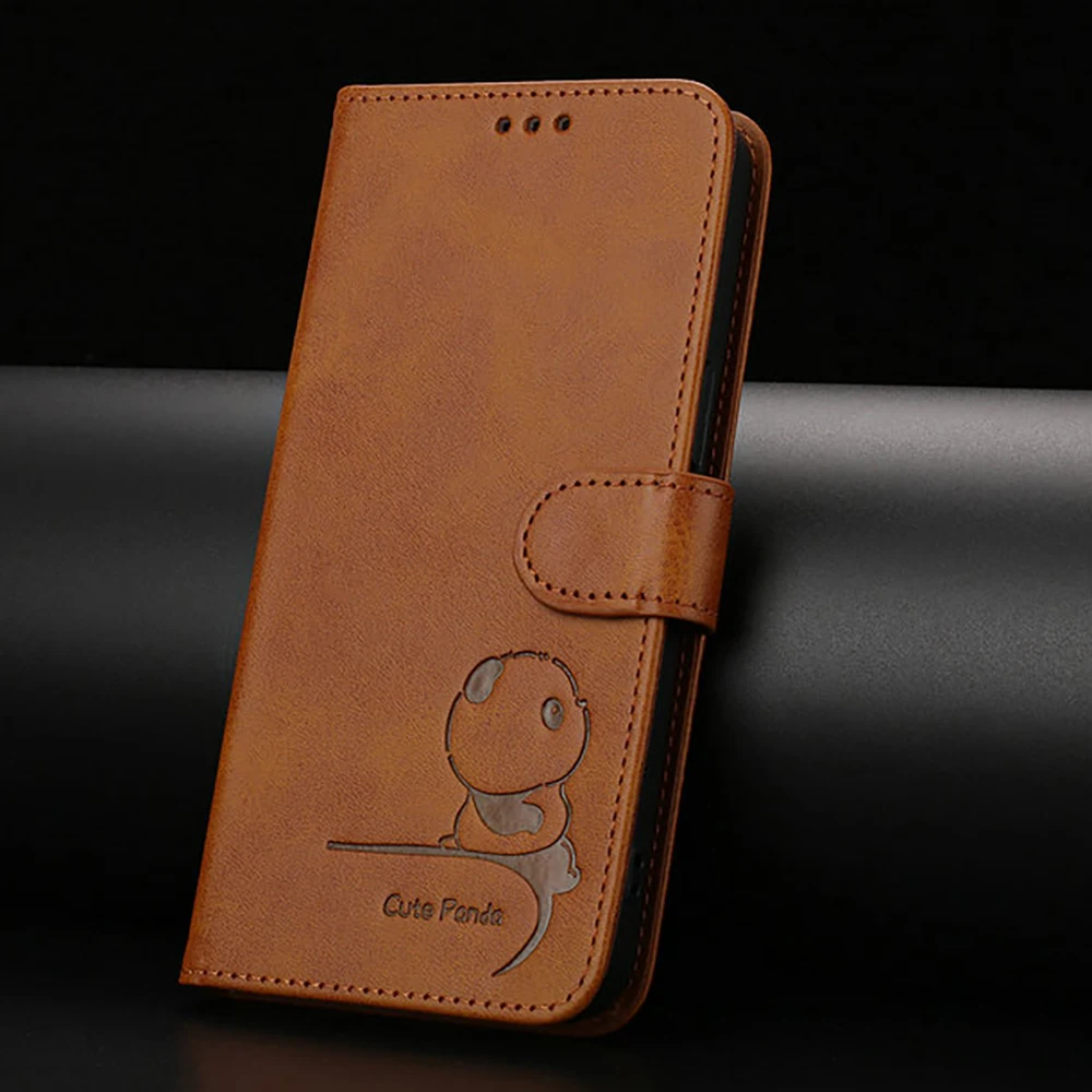 Luxury Leather Wallet Case - Premium Design Cover
