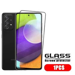 Premium 4 - Pack Tempered Glass Screen Protector - Full Cover, 9H Hardness - A52 (1 Front Glass)