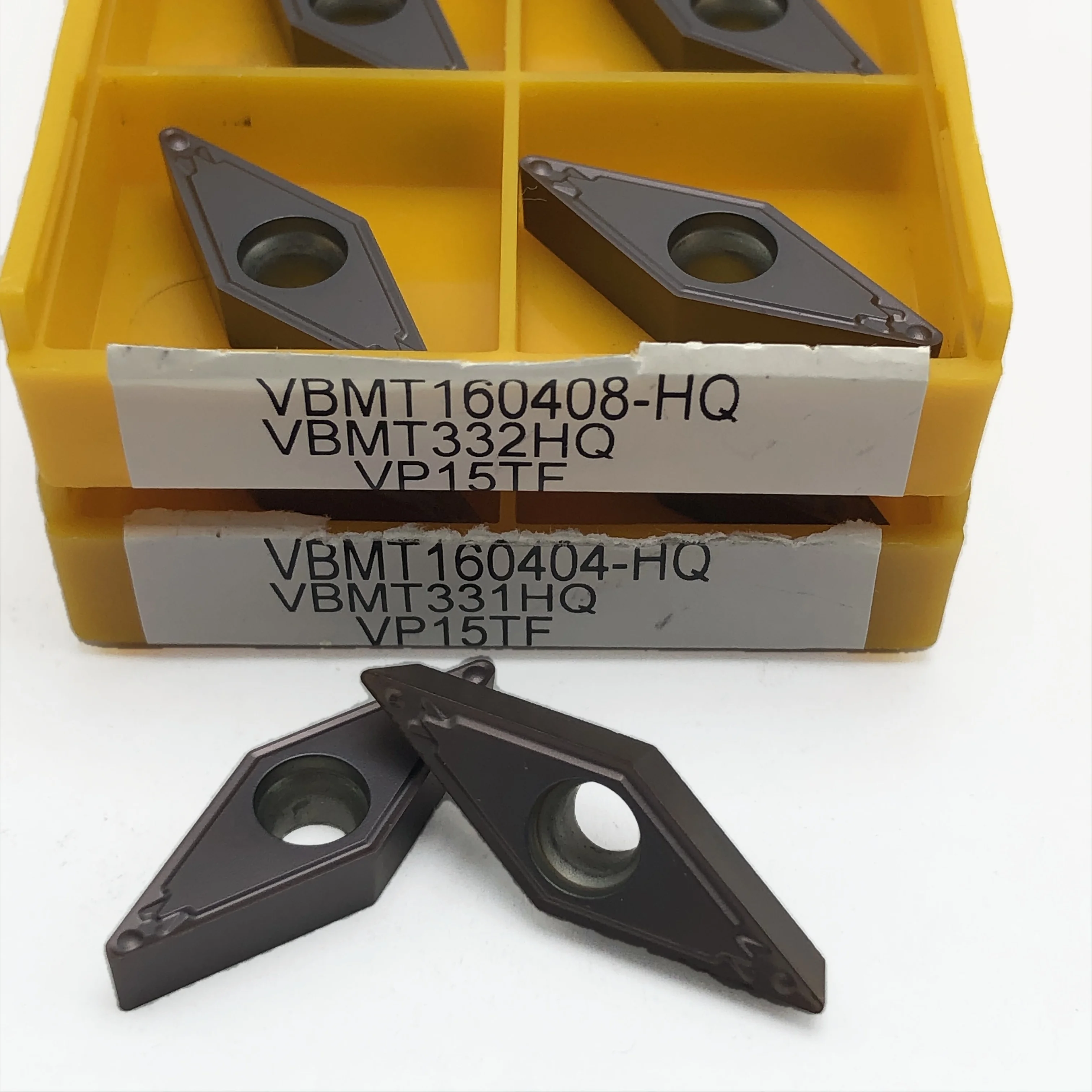 

VBMT160404 VBMT160408 VP15TF Карбидное лезвие, внешний токарный инструмент, токарный станок с ЧПУ, токарная вставка, для стали, нержавеющей стали