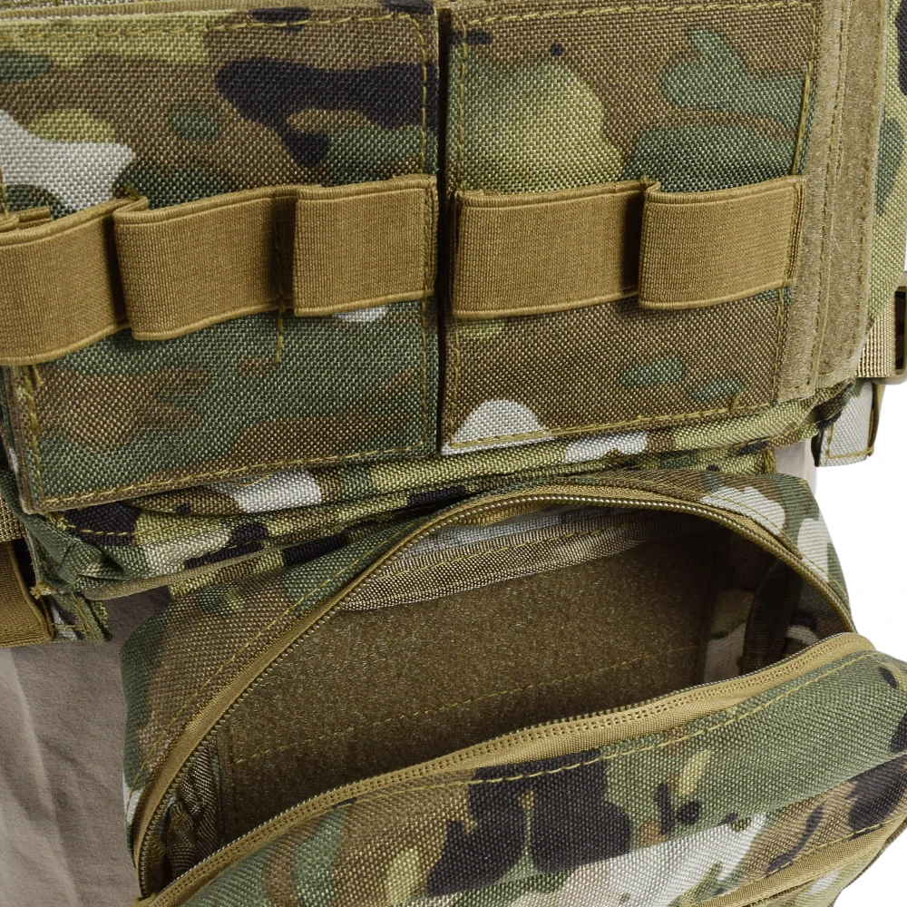 Tactical MK3 Chest Rig Micro Chassis SACK Pouch H Harness 5.56 7.62 M4 AK Magazine Insert Airsoft Paintball Hunting Vest Nylon