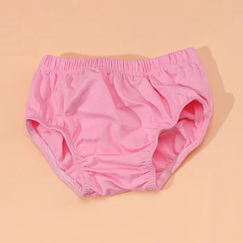 Pannolini per Neonati, Pantaloncini Casual per Bambini, Colore Tinta Unita, Cotone Traspirante, Mutandine per Bambini e Bambine