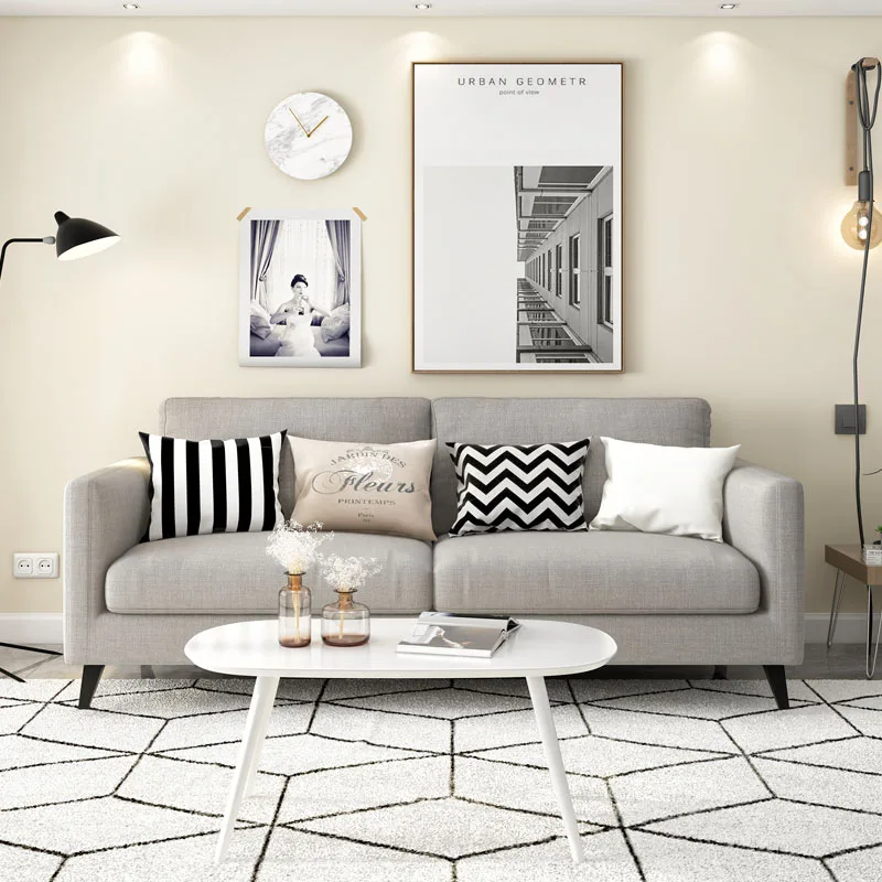

Nordic Sectional Sofa Armchair Sofabed Bedroom Sleeper Recliner Couch Lazy Modern Lounge Modular Divano Living Room Furniture