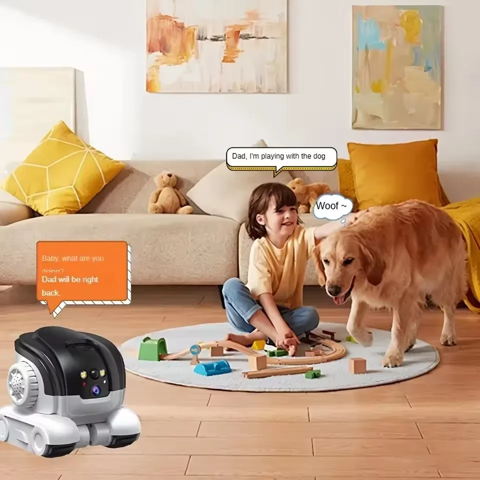 3MP HD WIFI Camera PTZ IP Security Protection Surveillance Camera Auto Tracking Baby Pets Monitor Smart Home Robot Cameras 4