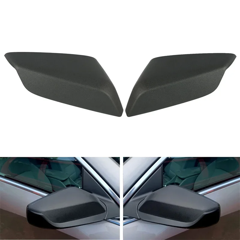

Черные пластиковые крышки для зеркала заднего вида, для Chevrolet Malibu 2016-2022
