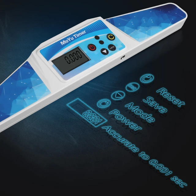 Moyu Magic Cube Timer and Mat Competition Cube Mat Speed Cube MoYu Cube Game Dedicated Timer Mat Educational Kid Toy 2