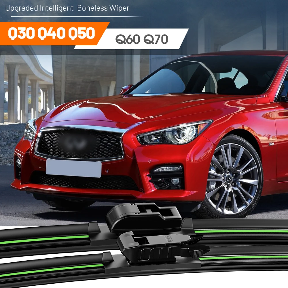 2pcsForInfinitiQ30Q40Q50Q60Q70FrontWindshieldWiperBlades