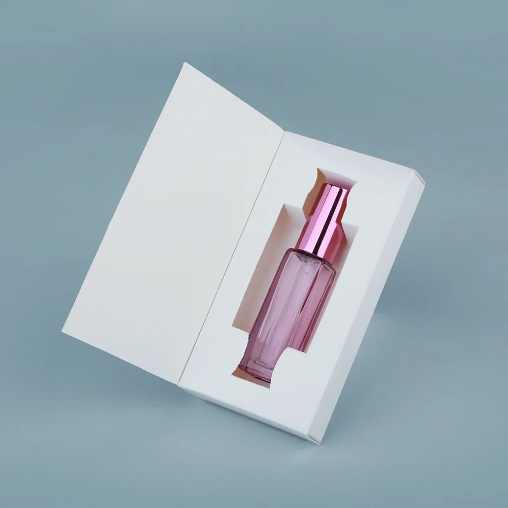 10ml Refillable Thick Glass Perfume Bottles with Colorful Finish and Custom Packaging B... - SKU RGPB1509 - UGI Packaging