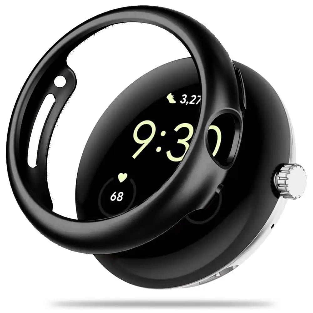 Case Cover For Google Pixel Watch Strap PC Bumper Frame Accessories