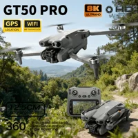 For Xiaomi GT50 Drone Professional 8K HD Camera 5G Brushless Motor Aerial Photography Optical Flow with screen RC Quadcopter
