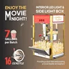 ROVSUN Popcorn Machine with 16 Ounce Kettle,Countertop Popcorn Maker Commercial Popcorn Machine wStainless Steel Scoop,Oil Spoon 3
