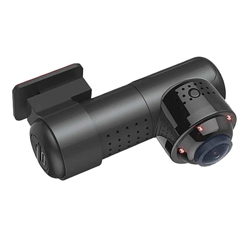 

Dash Cam 1080P Dashcam Camera Full HD Car DVR Recorder WiFi 360° Wide Vision Front Dashboard