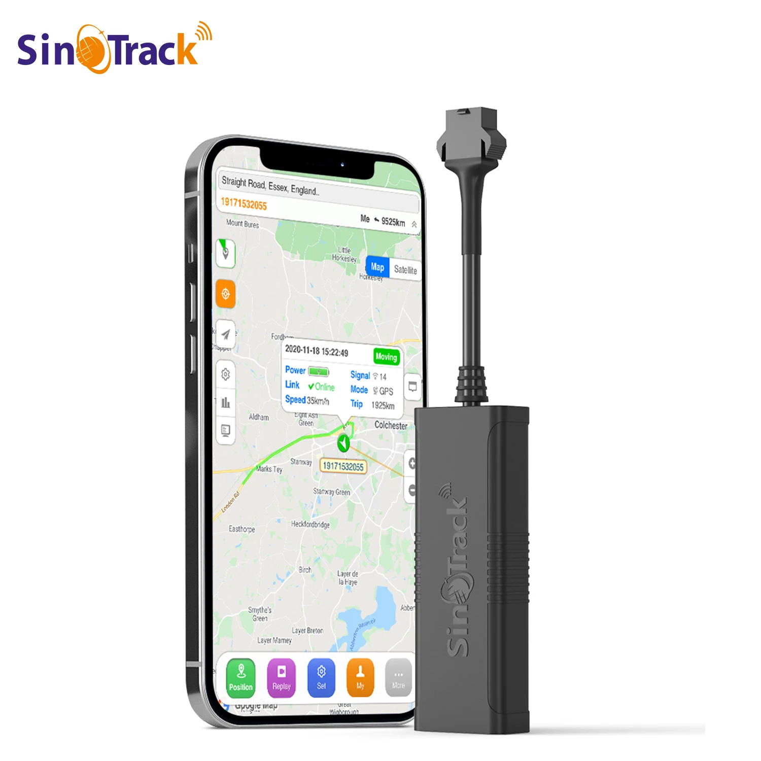 Mini GPS Tracker ST-901M Built Battery Vehicle Tracking Device Car Motorcycle GSM Locator Remote Control Real Time Free APP
