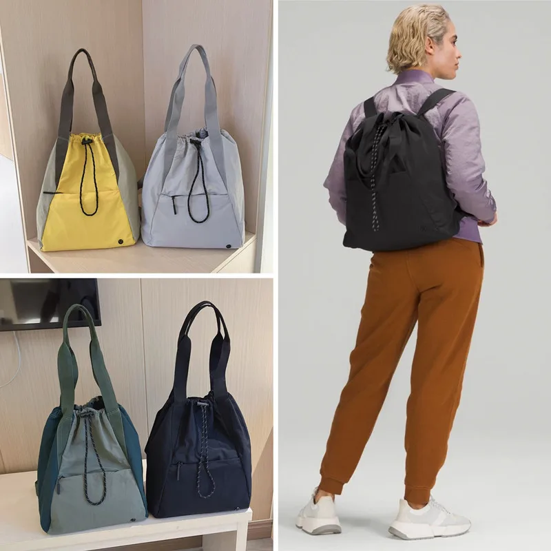 New fashion men's and women's sports bags waterproof multi-purpose fitness yoga backpack shoulder bag commuter storage bag