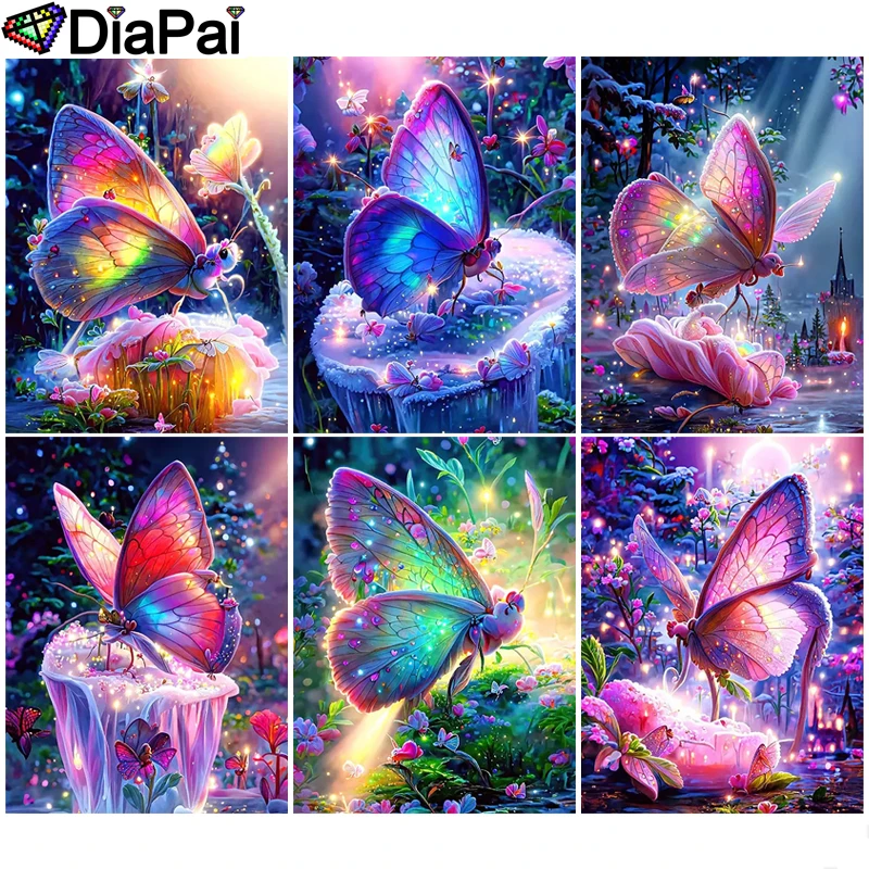 

Набор для алмазной вышивки «животные, бабочки»