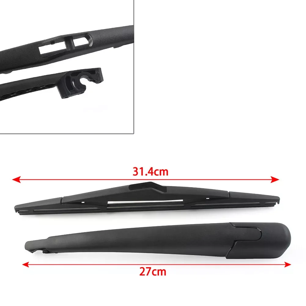 12" Rear Wiper Blade & Arm Set Kit For Hyundai i30 / i30cw 2007-2012 Windshield Windscreen Clean Rear Window 2008 2009 2010 2011 3