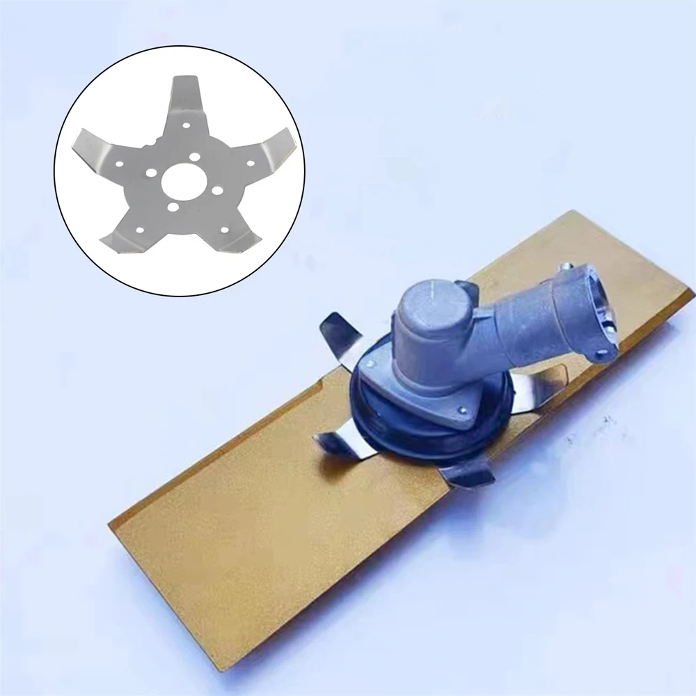 Lawn Mower Trimmer Blade 1PC Universal Lawn Mower Trimmer Blade Replacement for Electric Weed Eater Cutter