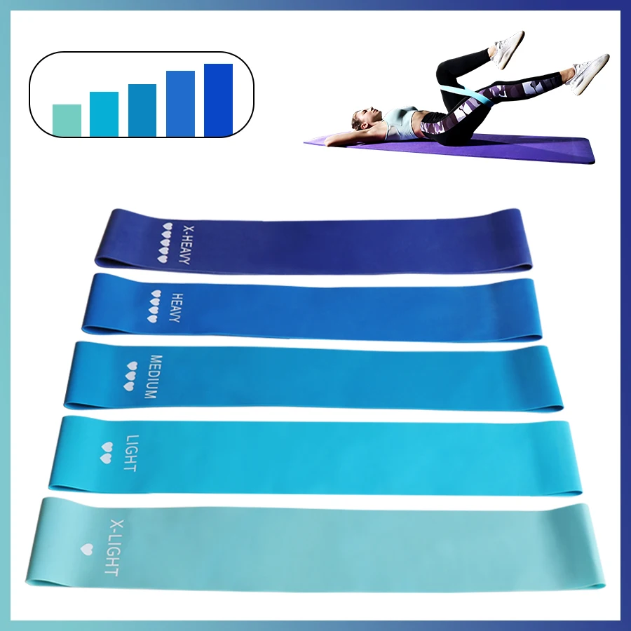 Stretching Exercises Resistance Band Training Fitness Gel Bands Stretch Bands for Booty Fit Simplify Resistance Loop Equipment resistance bands resistance band resistance strap pull up assistance bands