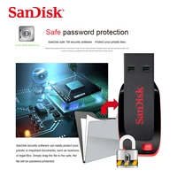 SanDisk CZ50 USB2.0 Pendrive 32GB 16GB 64GB USB Flash Drive Pen Drive U Disk Mini Flash Drive Cruzer Blade 100% Original 4
