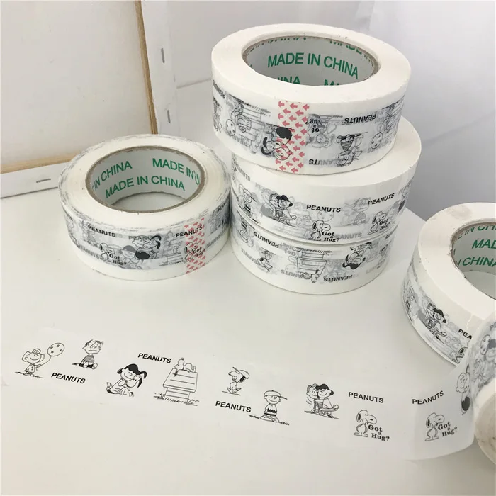 Упаковочная уплотнительная лента Snoopy большой рулон экспресс-уплотнение с