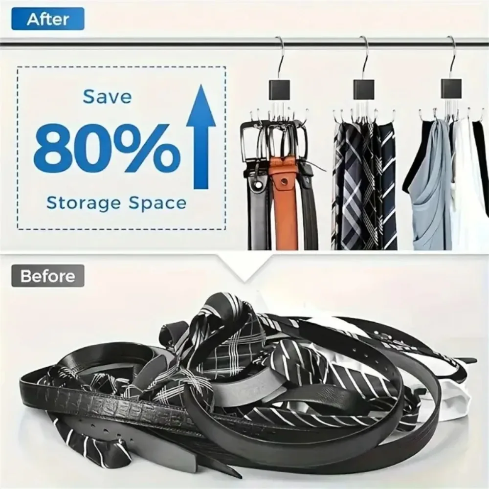 Rotating Closet Hanger Hook 5