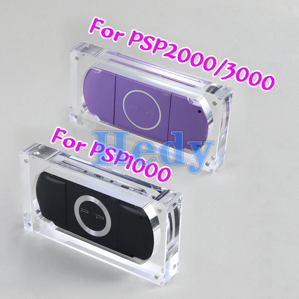 

Акриловая защитная коробка 1 шт. для консоли Sony PSP2000 PSP3000, прозрачная коробка для сбора приборов, прозрачный дисплей для фотографий PSP 1000