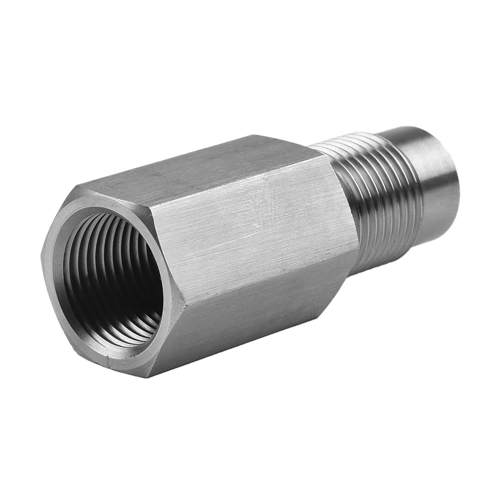 

Check Engine Spacer O2 Sensor Light Adapter Catalytic Converter M18X1.5 Stainless Steel Parts Durable Accessories