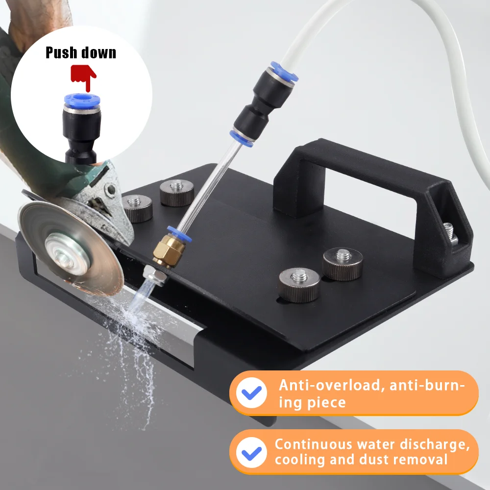 Supporto Per Smerigliatrice Angolare 45 Gradi - Taglio Piastrelle Preciso, Acciaio - Foto 5