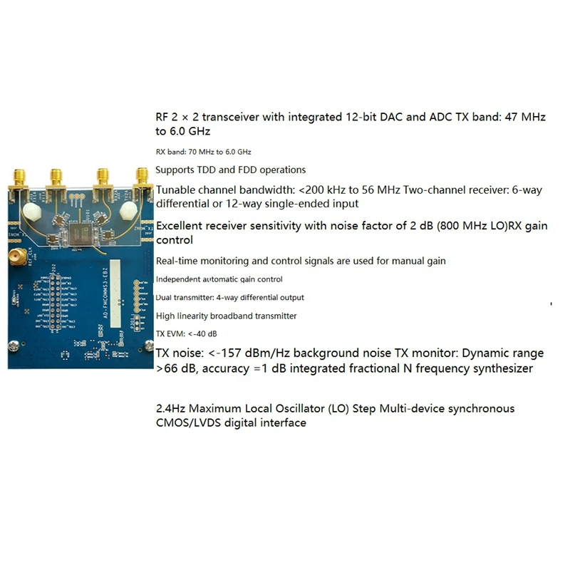 Рисунок 3 - 1 комплект, Детская плата SDR RF