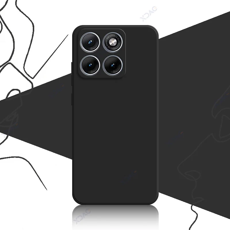 Premium Silicone Case Phone Cover with Soft Microfiber Lining - Enhanced Protection and Style