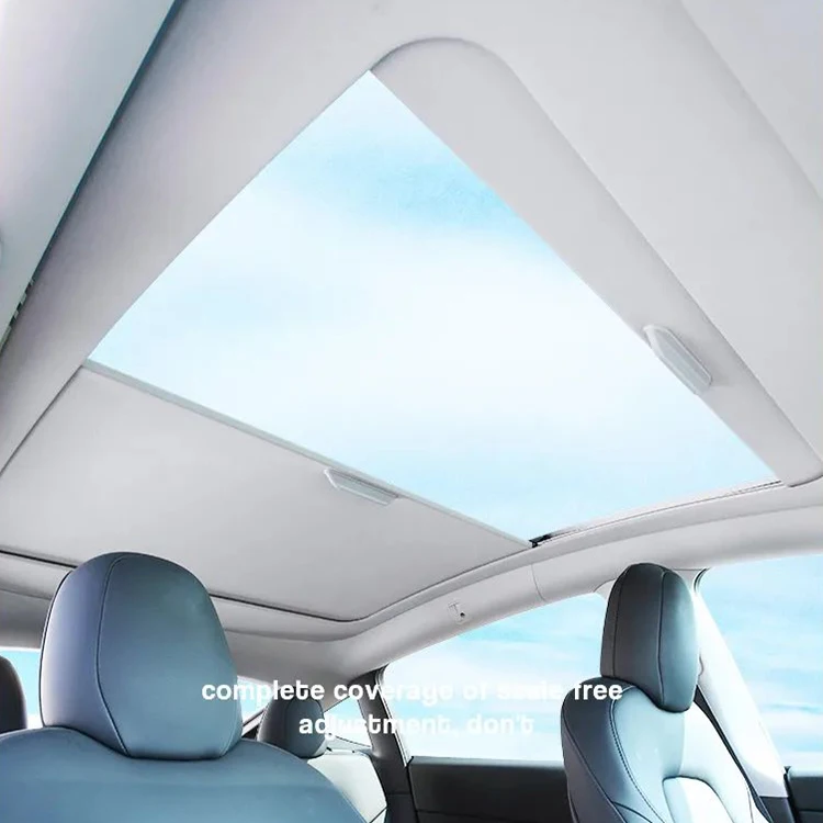 

2023 Te-Mart UV Rays Protection Sunroof Shade Protector Car Accessories Sunshade For Model Y 3