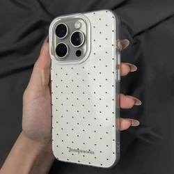 Korean Ins Simple Color Polka Dots Phone Case for Redmi K50 5G (TTK - 319TK250901401)