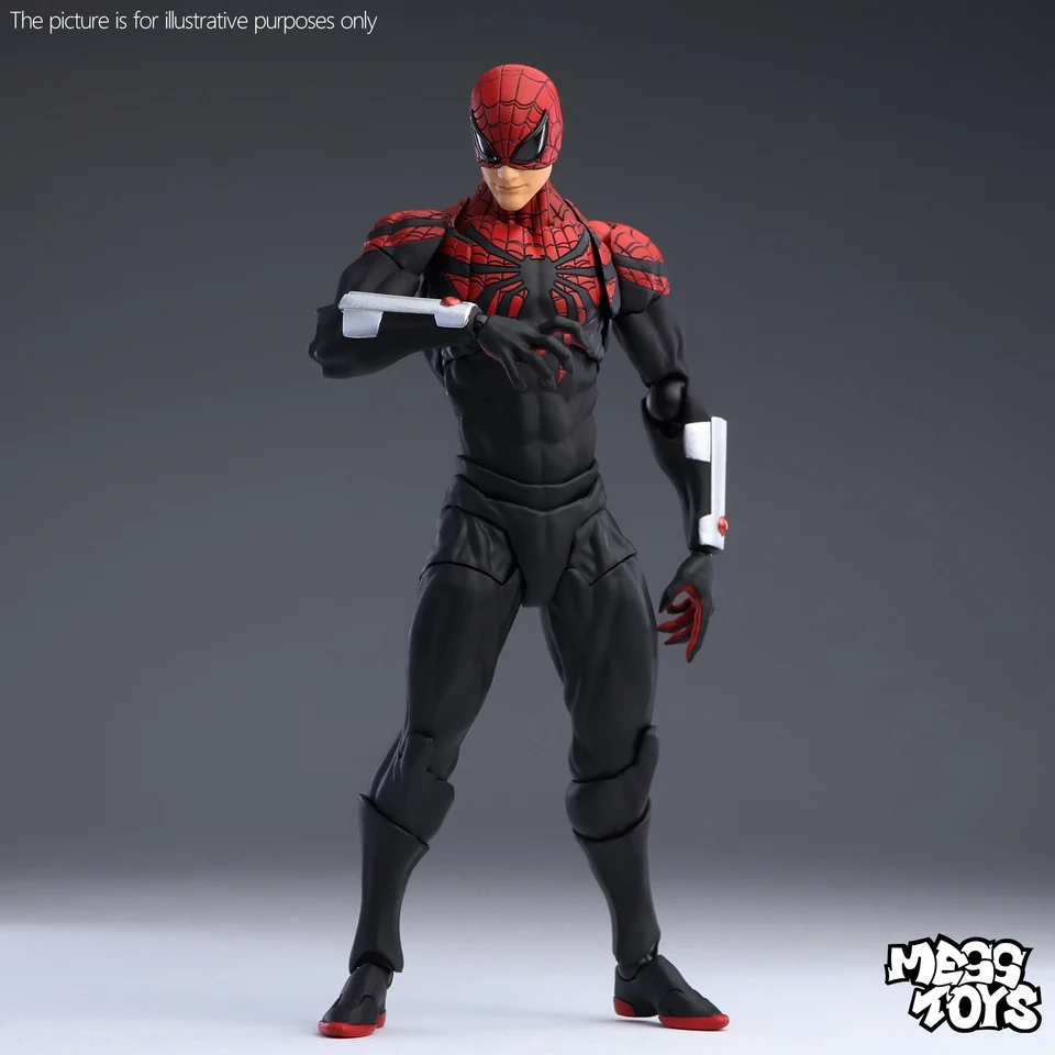 messtoys スパイダーマン MessToys 優れたスパイダーマンフィギュア混乱おもちゃケインパーカー